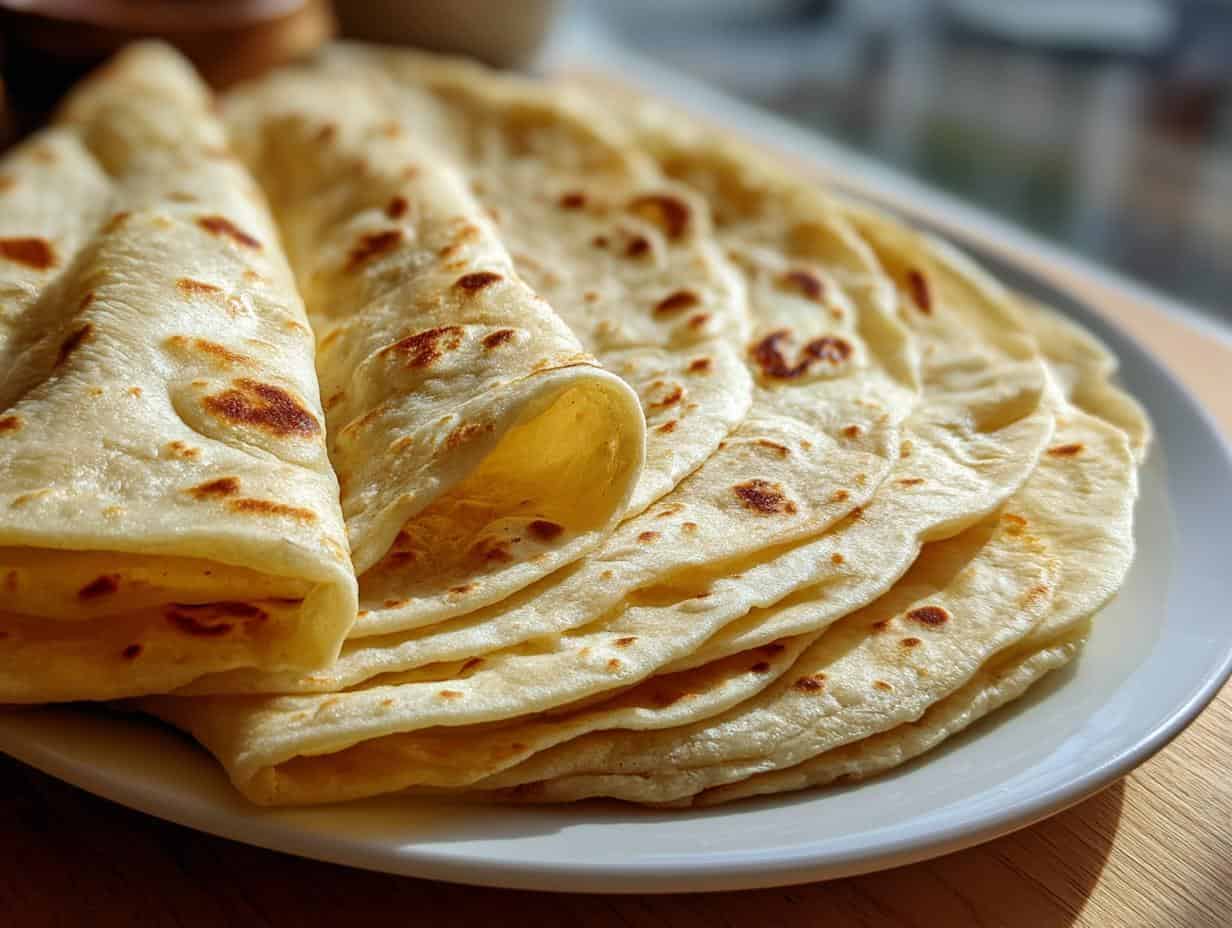 Foolproof Soft Flour Tortillas Recipe in 10 Minutes