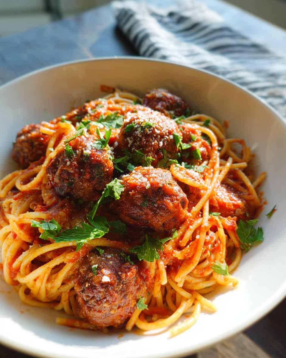 Spaghetti and Meatballs Recipe - detail 3