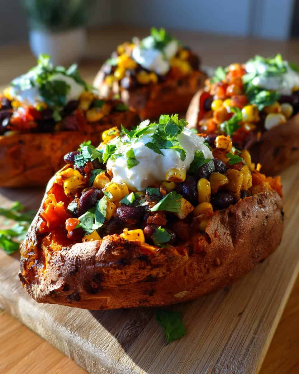 Stuffed Sweet Potatoes with Burrata - detail 3