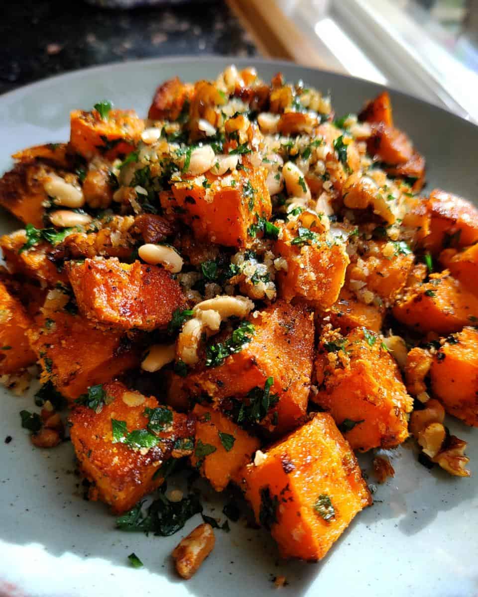Sweet Potato with Butter Beans Crunch - detail 2