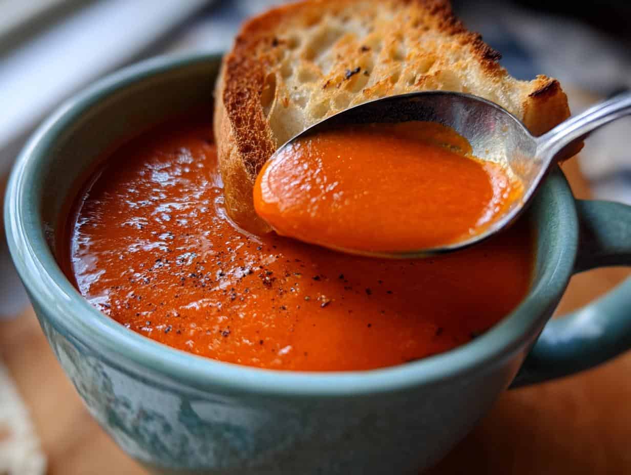 The BEST Homemade Tomato Soup Recipe