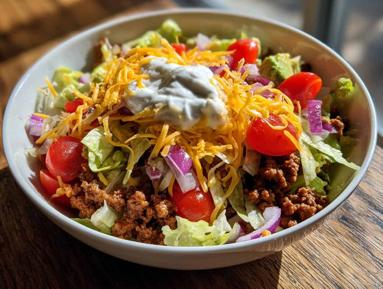 Devour The EASIEST Taco Salad (Healthy) in 30 Minutes