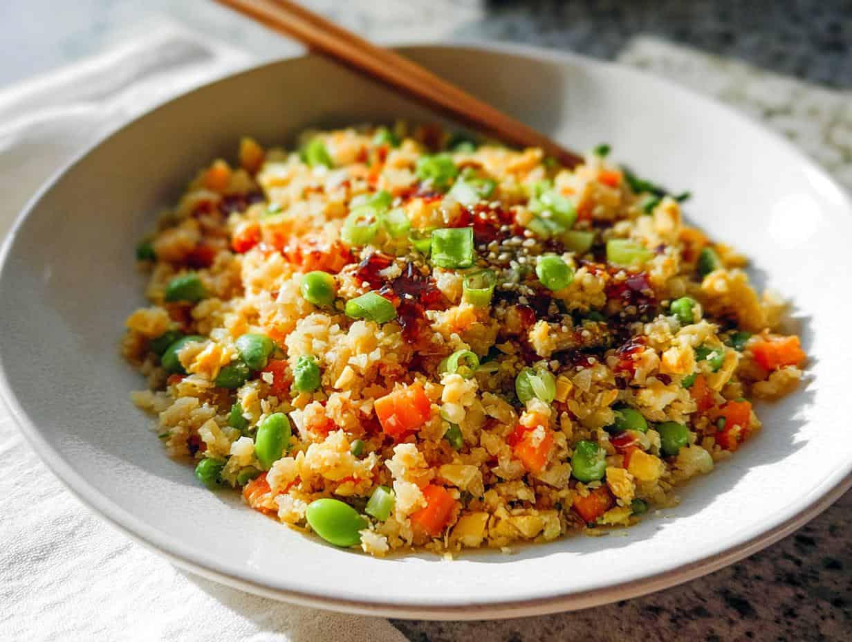 Delicious 15 Minute Cauliflower Fried Rice, Finally