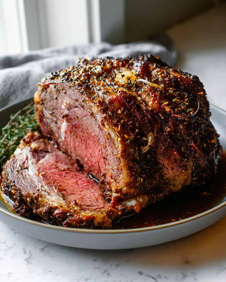 BEST NO FAIL PRIME RIB (GARLIC HERB CRUST) - detail 2