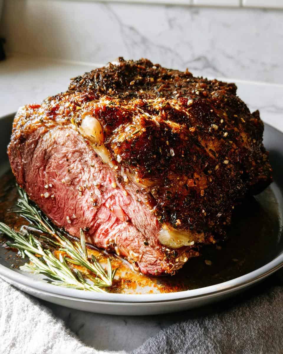 BEST NO FAIL PRIME RIB (GARLIC HERB CRUST) - detail 3