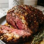 BEST NO FAIL PRIME RIB (GARLIC HERB CRUST)