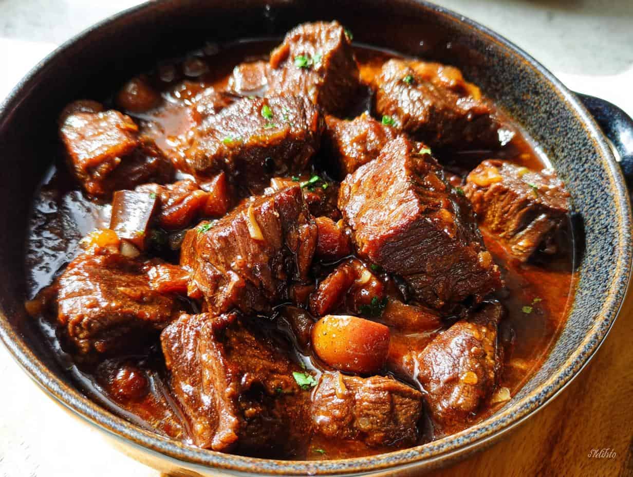 Delicious Beef Bourguignon in Just 1 Hour