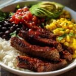 Cilantro Lime Steak Bowls