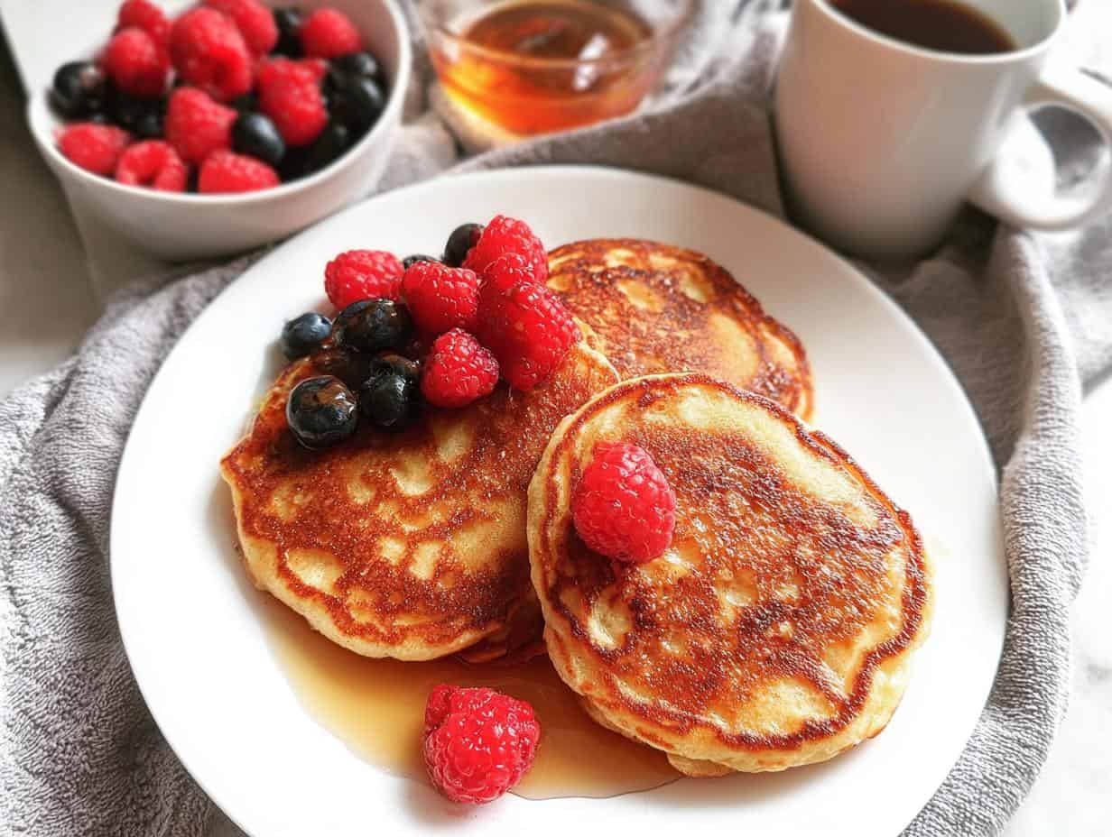 Coconut Flour Pancakes Gluten-Free Dairy-Free Recipe