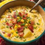 Corn Chowder with Turkey Bacon