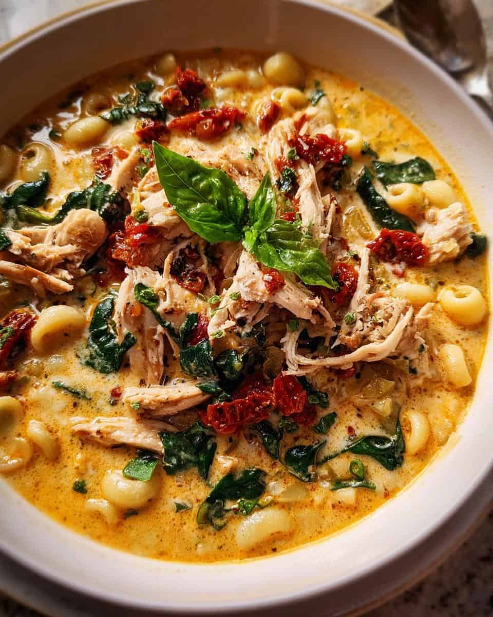 Creamy Sun-Dried Tomato Chicken Soup Recipe - detail 3