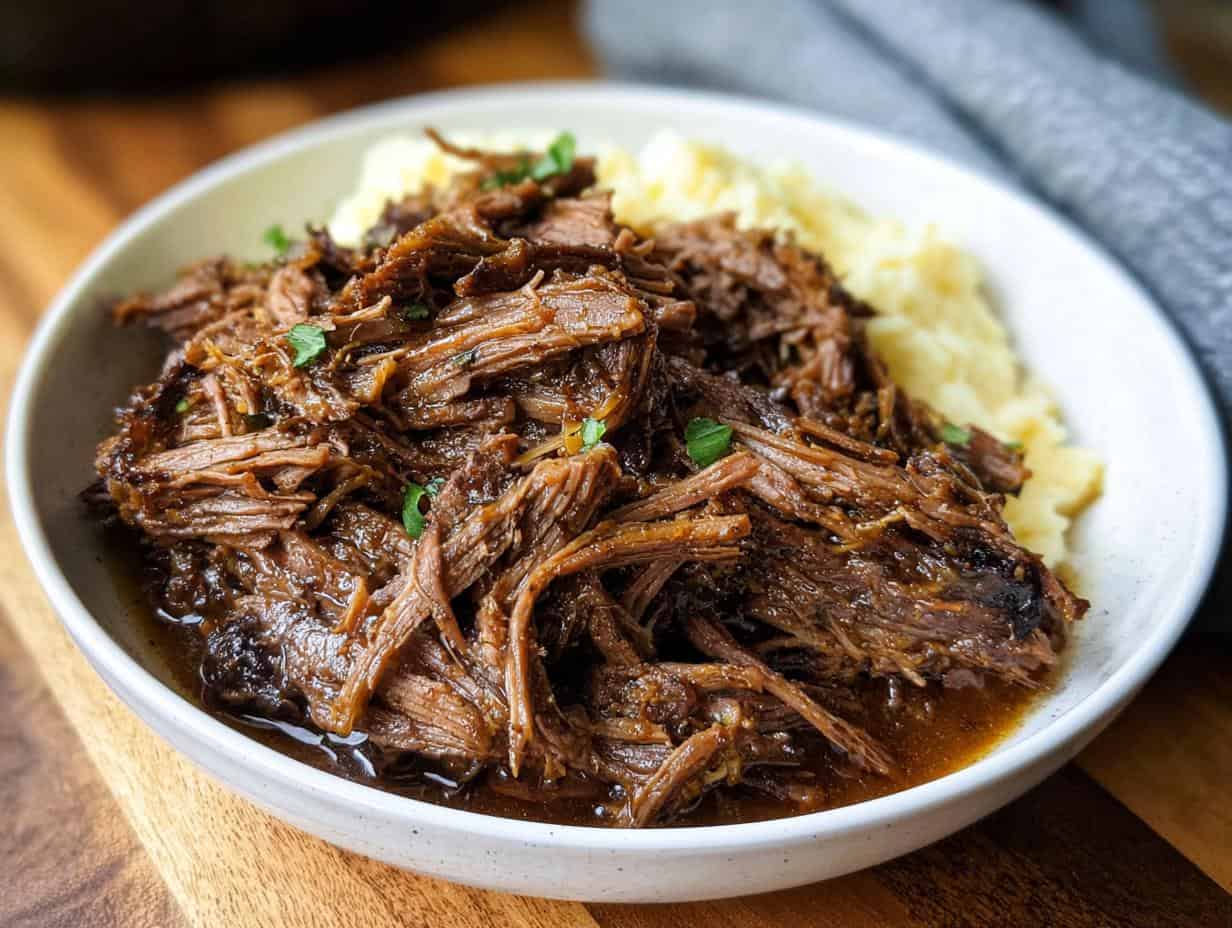 Failproof Crock Pot Balsamic Beef Recipe in Just 6 Steps
