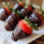 Dark Chocolate Covered Strawberries