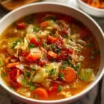 Easy healthy cabbage soup recipe for weight loss