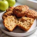 Healthy Greek Yogurt Apple Muffins