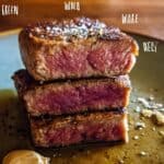 How to cook the perfect medium-rare sirloin steak in a pan