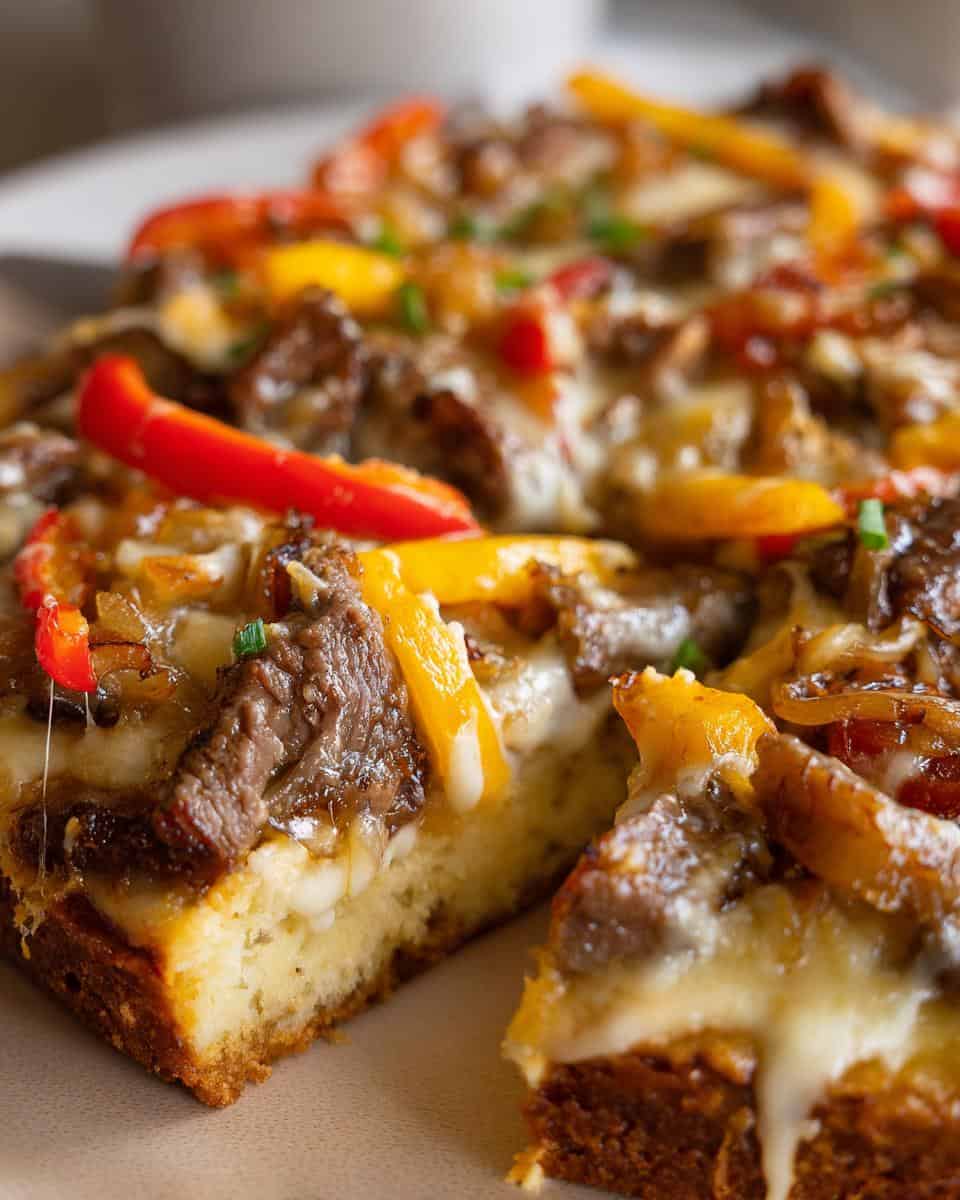 Keto Philly Cheesesteak Casserole - detail 3