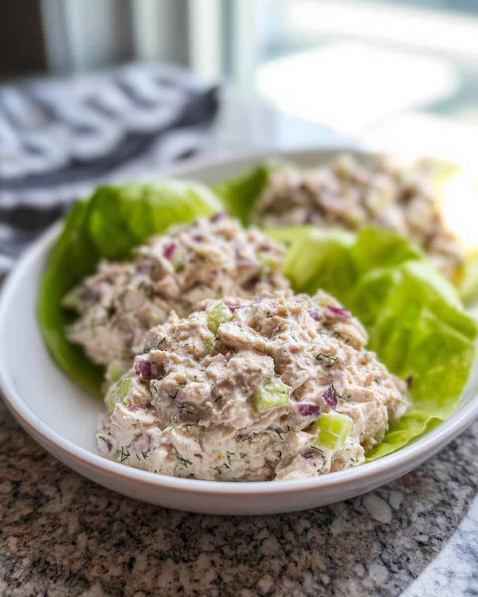 Keto Tuna Salad Recipe with Dill Relish - detail 1