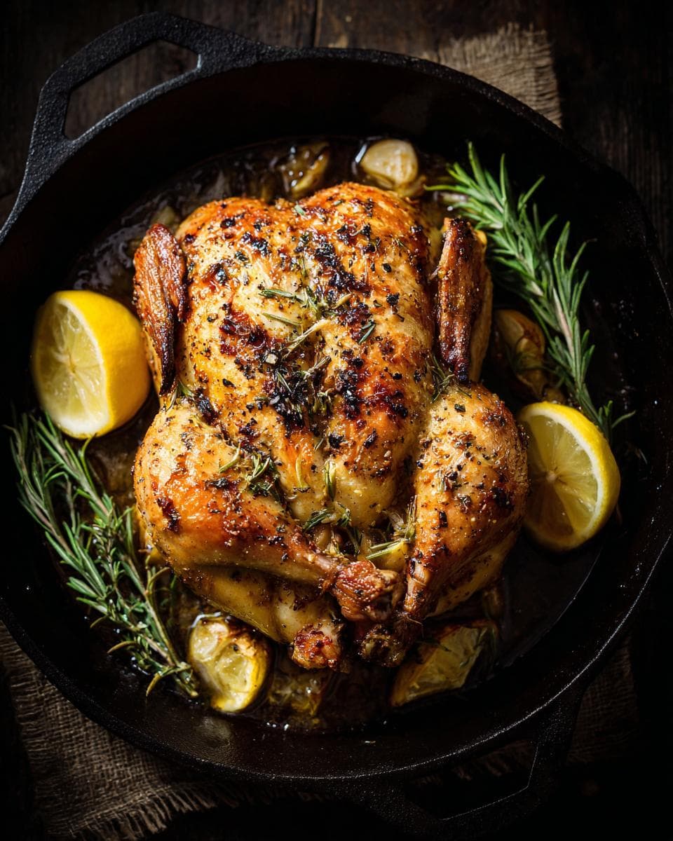 Lemon Garlic Spatchcock Chicken - detail 3