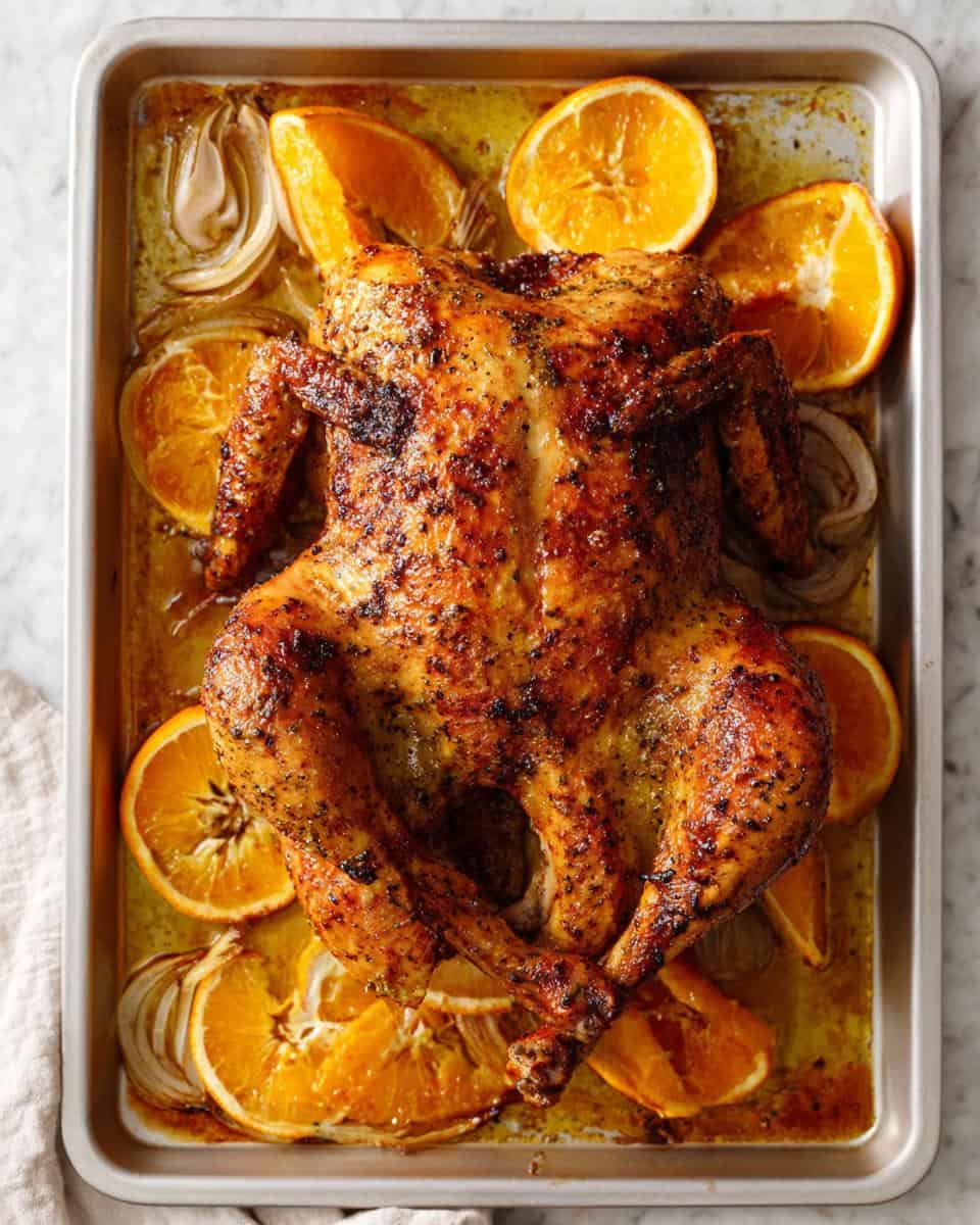 MAPLE ORANGE GLAZED SPATCHCOCK TURKEY - detail 1