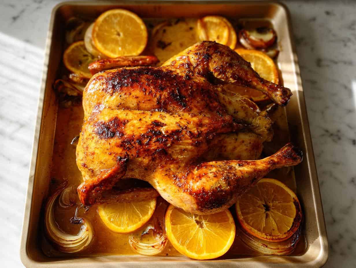 Maple Orange Glazed Spatchcock Turkey: 1 Unforgivable Sin