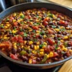 One-Pan Southwest Black Bean Skillet