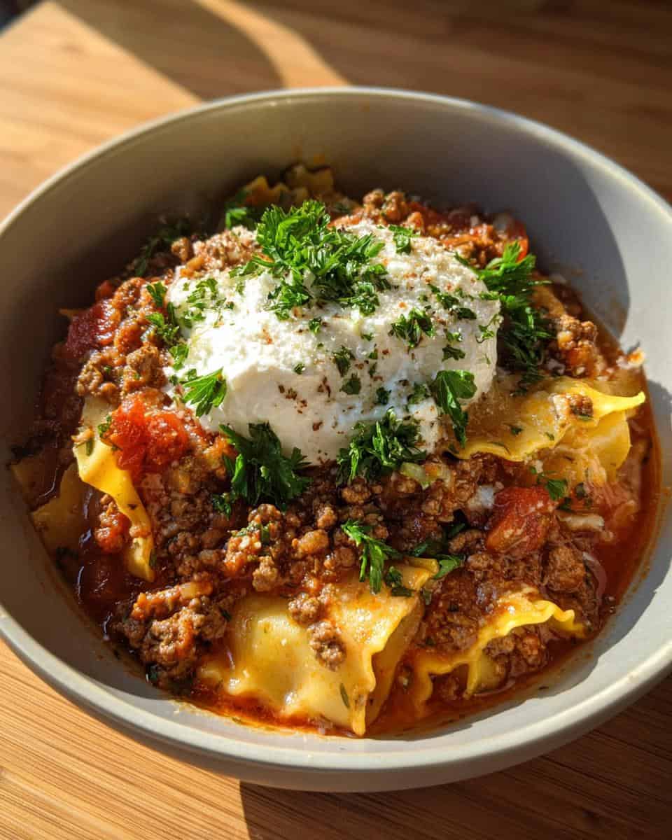 One-Pot Lasagna Soup - detail 3
