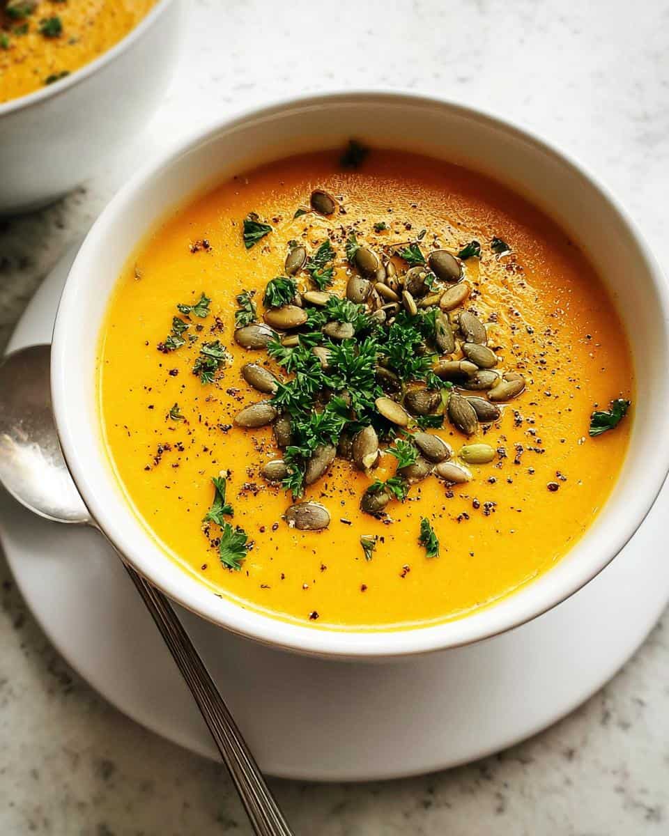 ROASTED BUTTERNUT SQUASH SOUP - detail 3