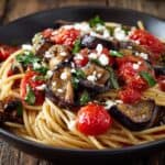 Roasted Eggplant Pasta