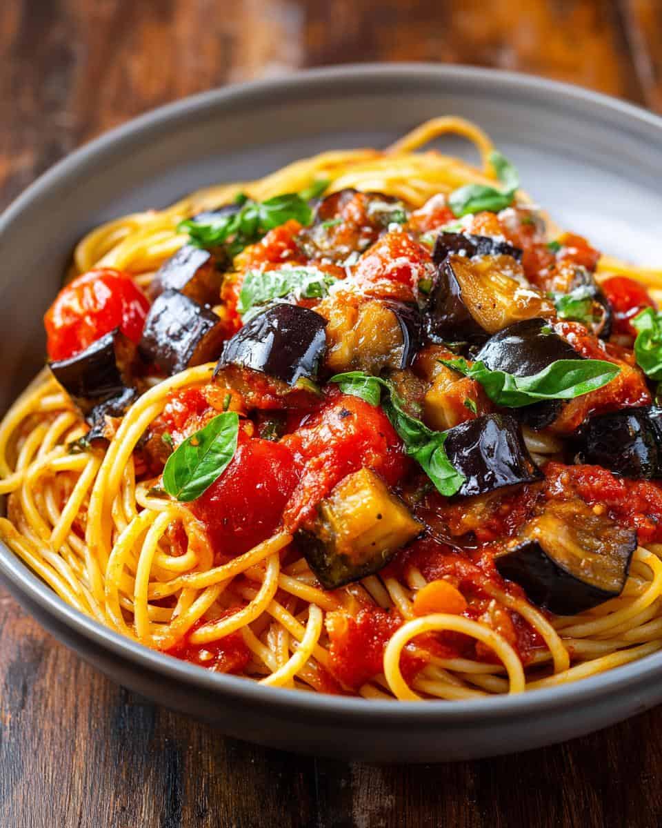 Roasted Eggplant Pasta - detail 3