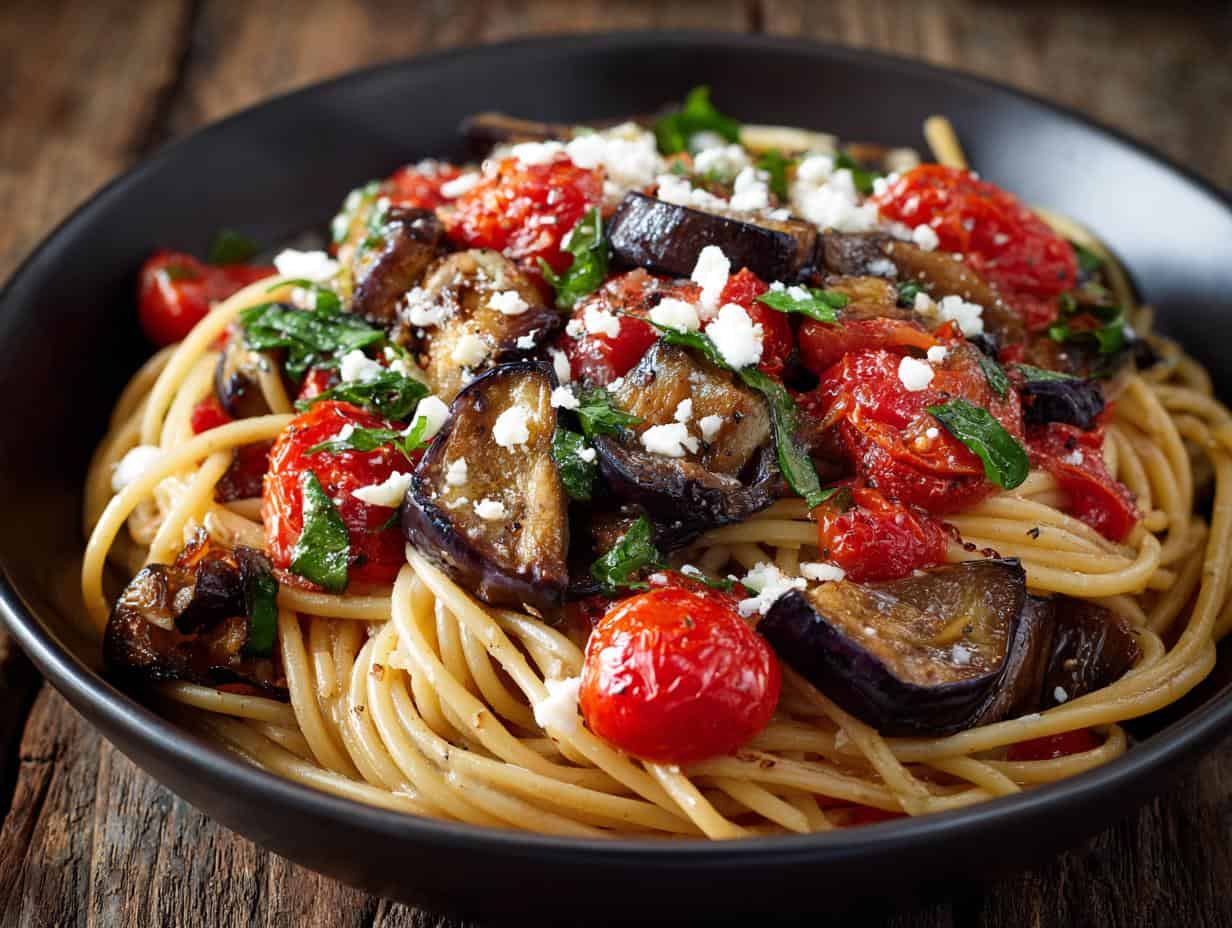 Despicable Roasted Eggplant Pasta: A 3-Step Recipe