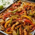 SHEET PAN CHICKEN FAJITAS