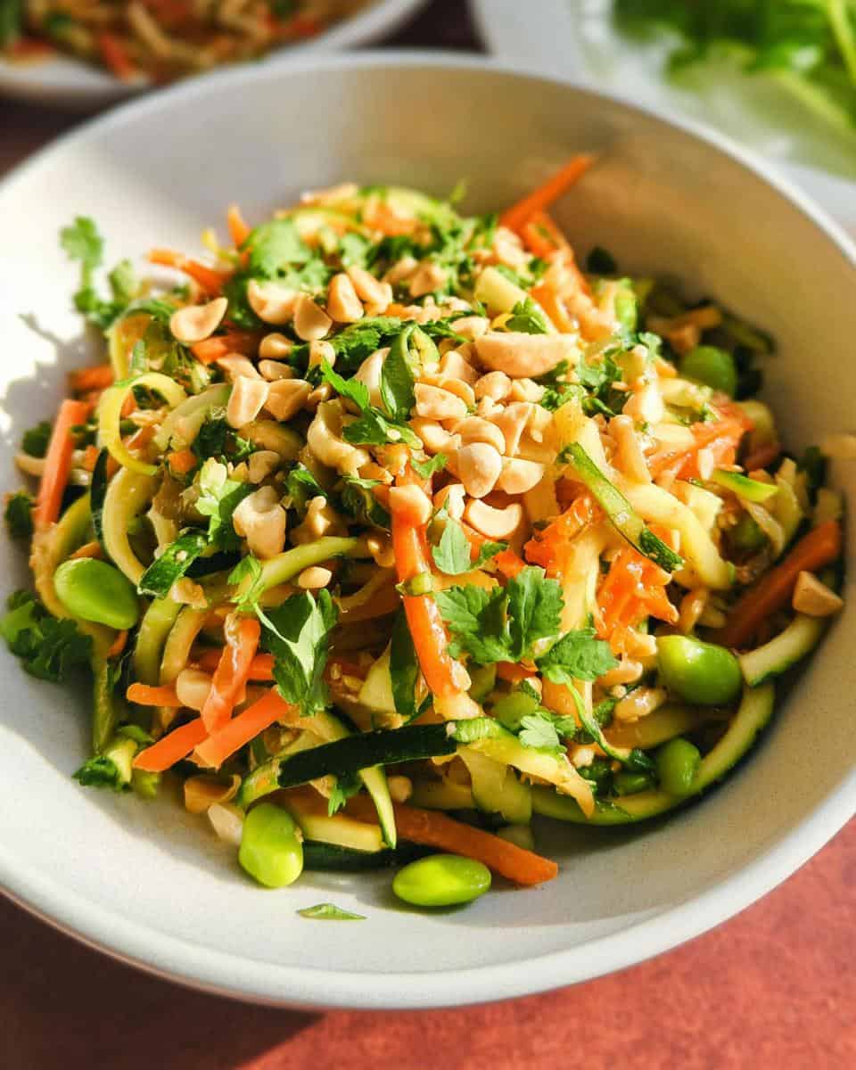 Vegetarian Pad Thai - detail 3