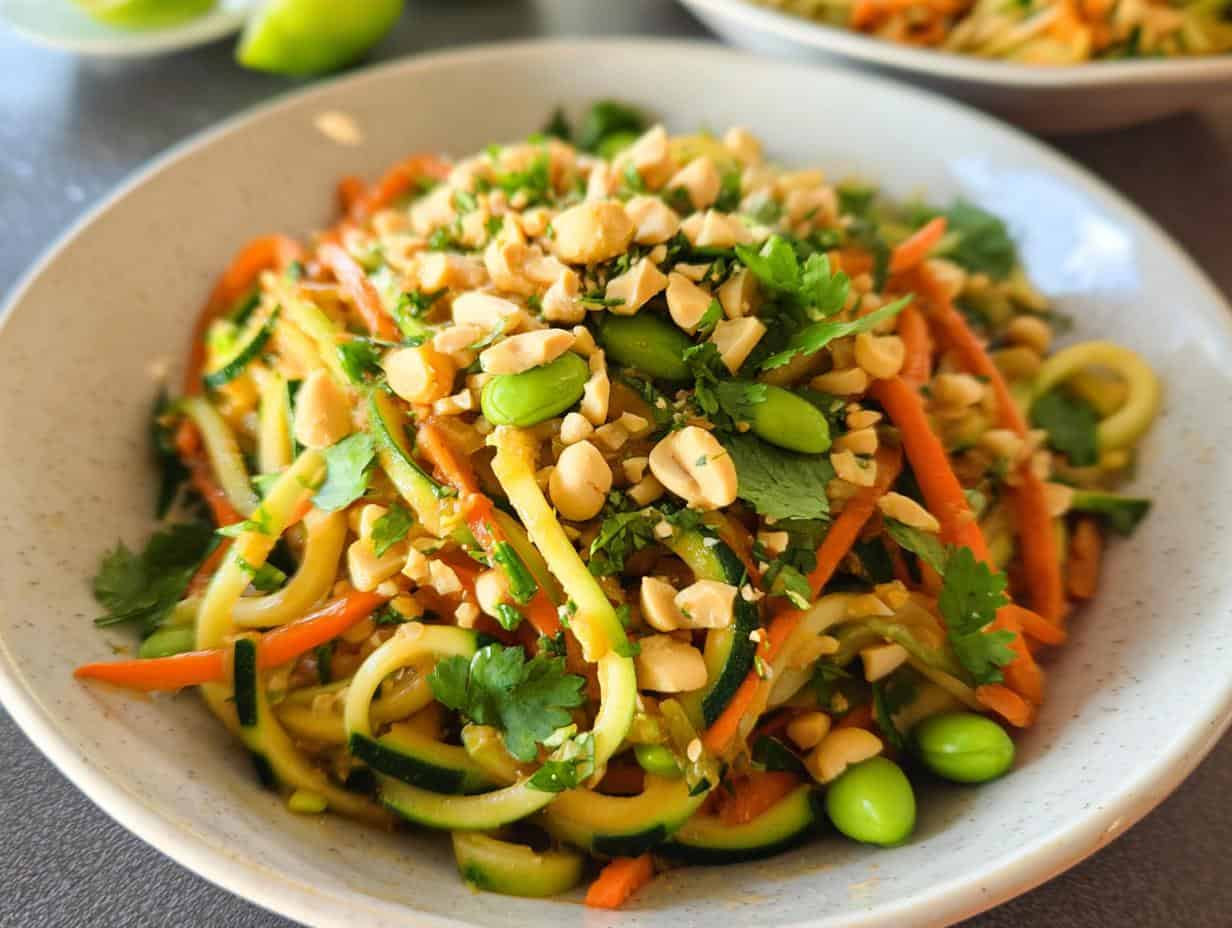 Vegetarian Pad Thai: Ridiculously Easy in Just 25 Mins