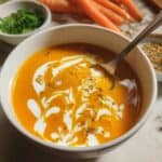 Carrot Ginger Soup recipe easy healthy
