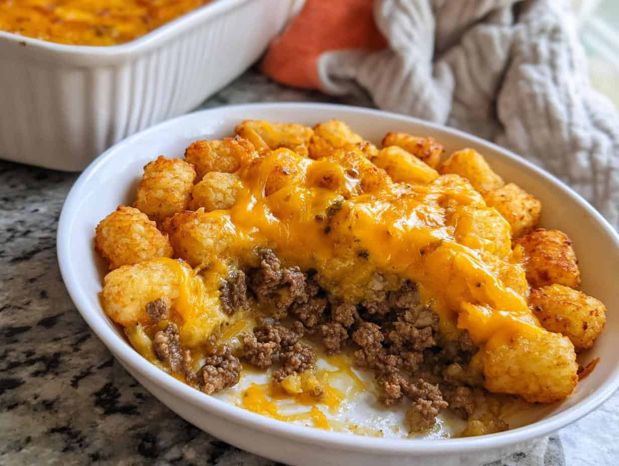 Ultimate Cheesy Tater Tot Casserole in Just 45 Minutes