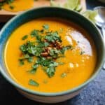 Creamy Thai Carrot Sweet Potato Soup