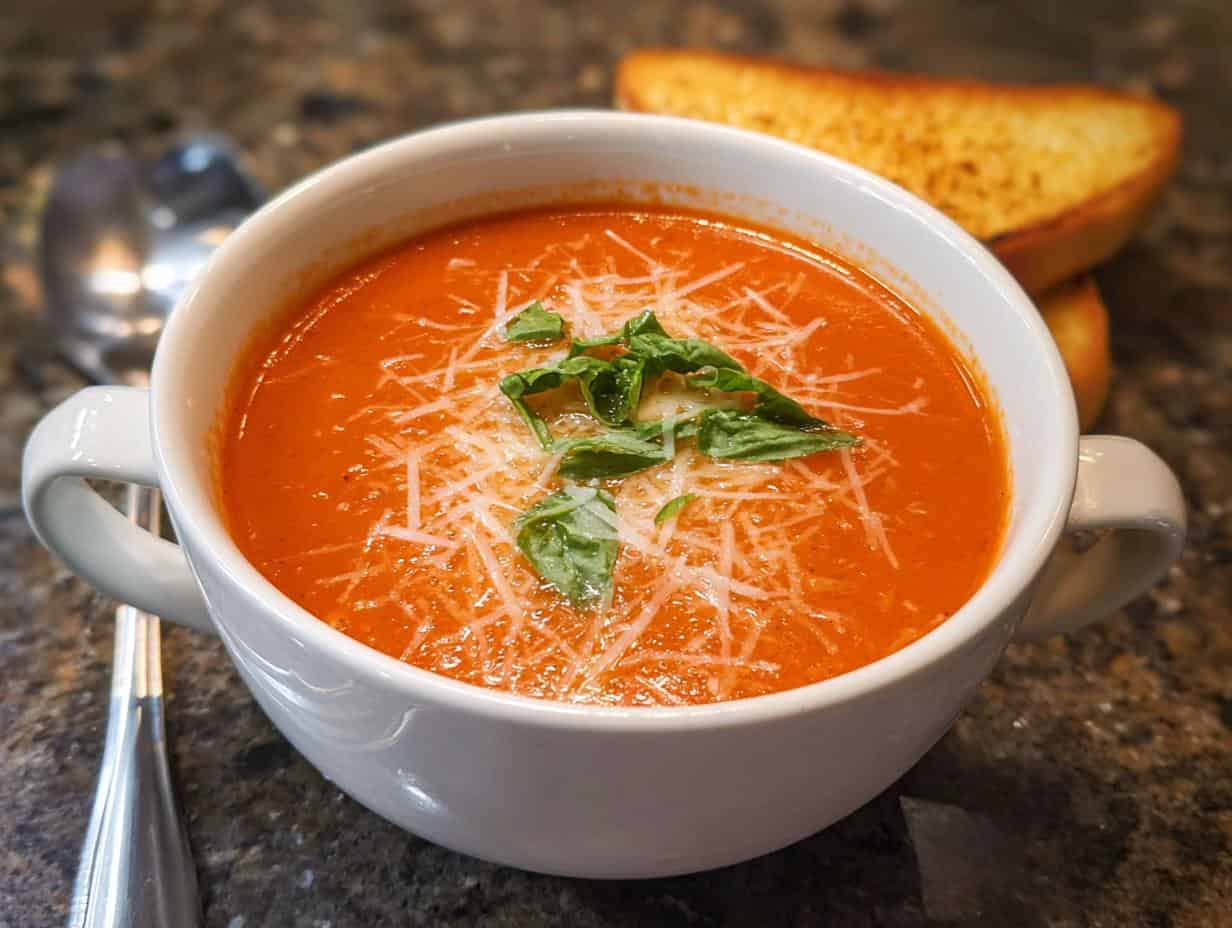 Creamy Tomato Soup Recipe: Grandma’s 4-Step Comfort