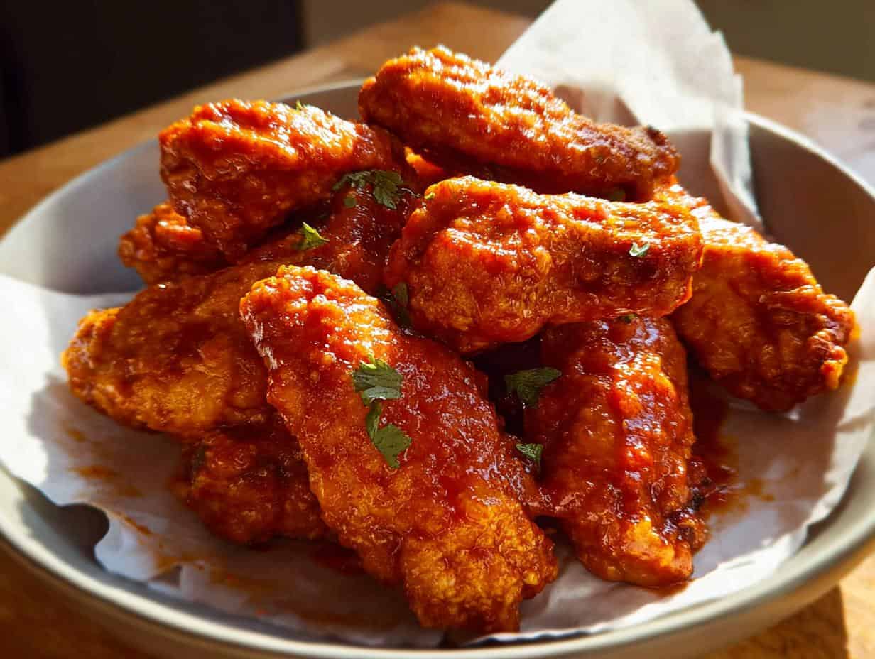 Devour 1 Amazing Crispy Buffalo Chicken Wings Recipe