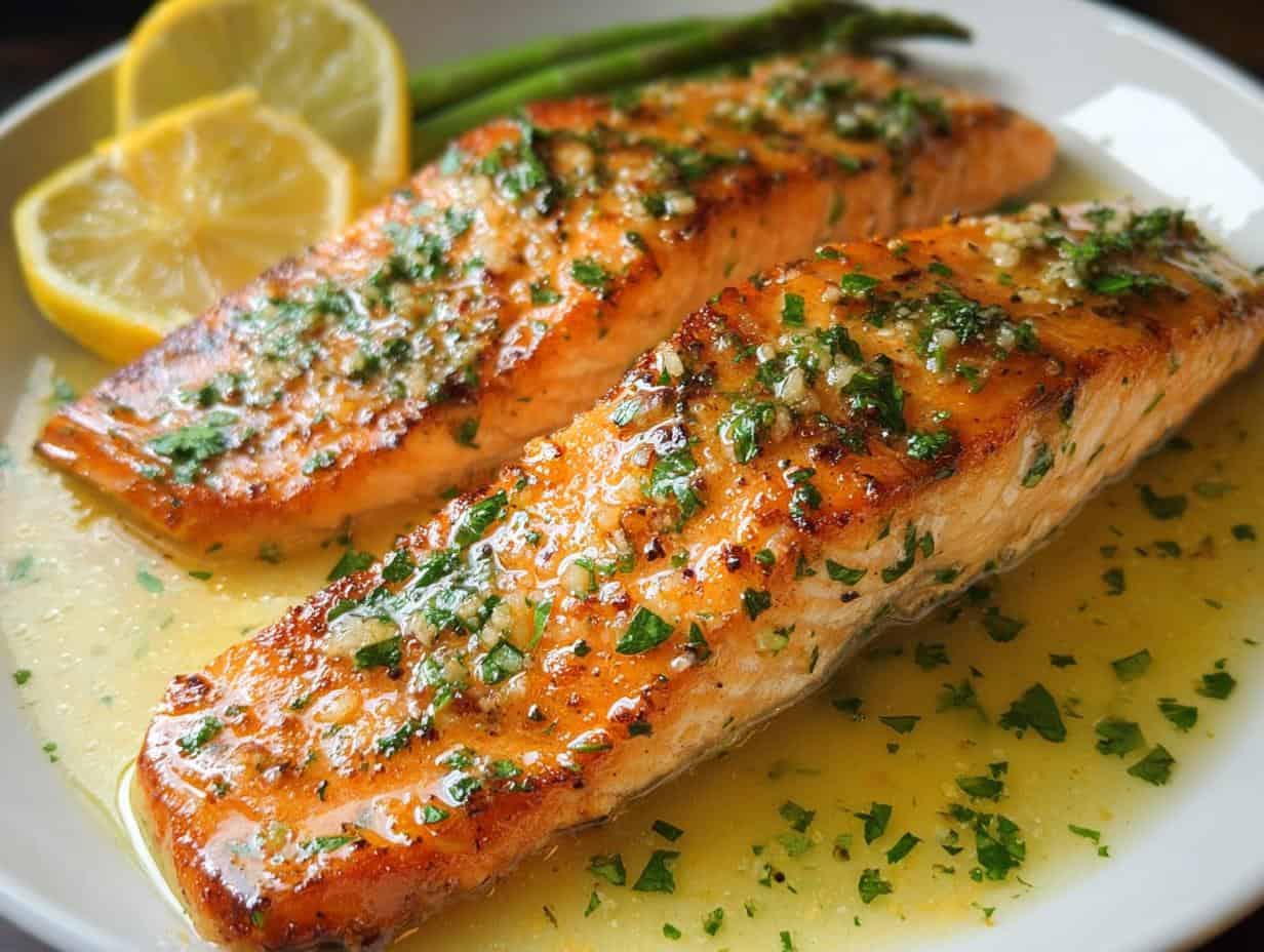 Crispy Pan-Seared Salmon with Lemon Butter: Unbelievably Good