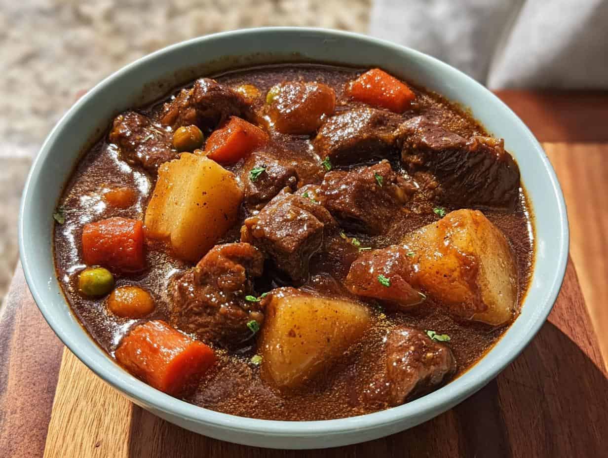 Disgustingly Delicious Hearty Beef Stew with 1 Secret