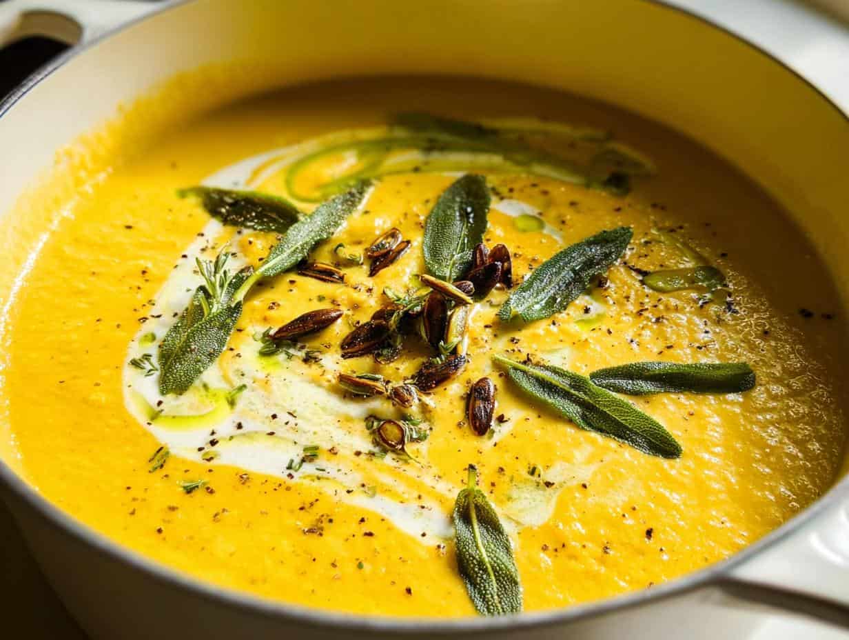 Devour Creamy Keto Pumpkin Soup recipe in Under 1 Hour