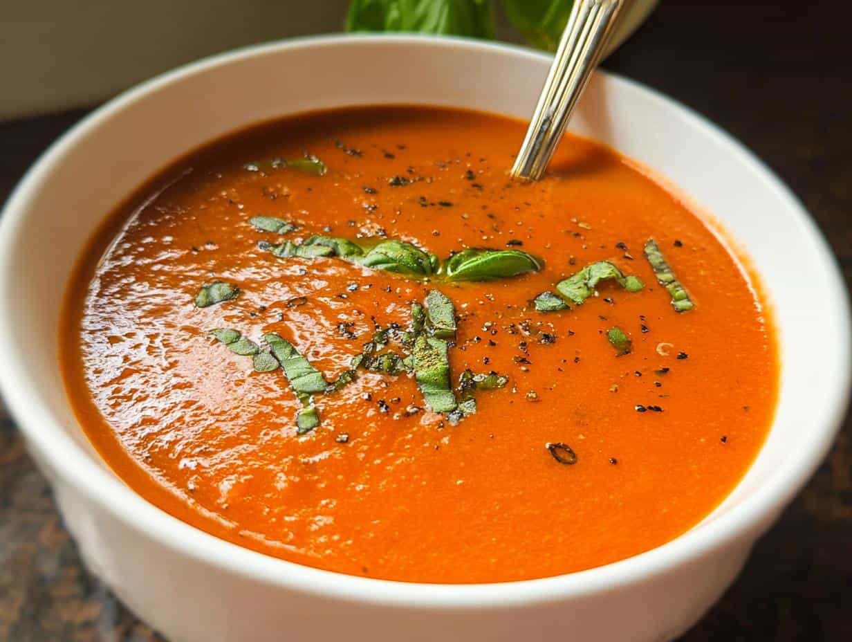 Disgustingly Easy Keto Tomato Soup in Just 30 Minutes