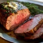 Roast Beef Tenderloin with Garlic Herb Butter