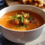 Roasted Red Pepper Gouda Soup