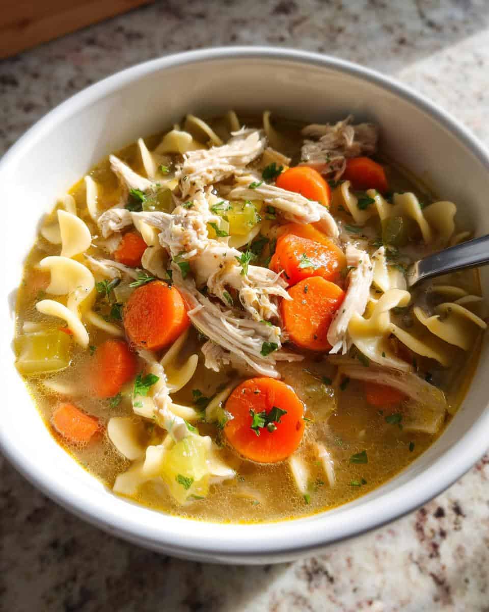 Rotisserie Chicken Noodle Soup - detail 3