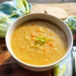 Scottish slow cooker split pea soup recipe