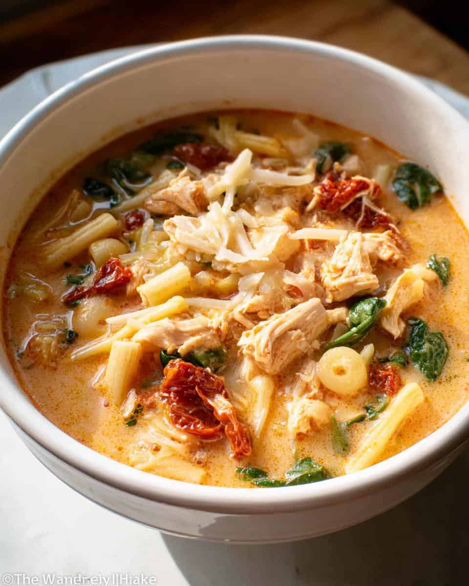 Tuscan Chicken Soup - detail 2