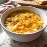 cheeseburger chowder