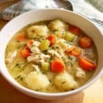chicken dumpling soup